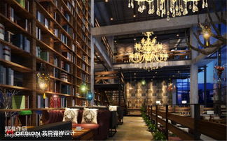 咖啡书设计方案[咖啡书吧设计案例]