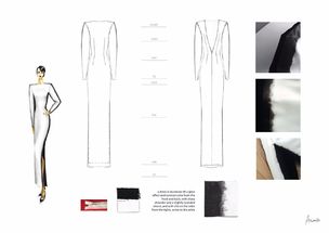 服装作品集案例,服装设计专业作品集制作方法