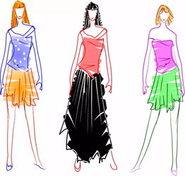 服装设计图片手绘图片模特,服装设计图片手绘图片模特图