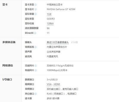 联想y460笔记本参数,联想y460的参数