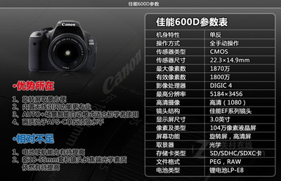 佳能eos600d使用说明书,佳能eos600d说明书pdf