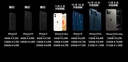 苹果iphone12售价,iphone12价钱