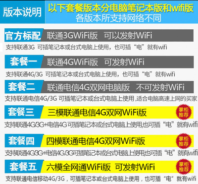 移动随身wifi套餐价格表,排名第一名随身wifi