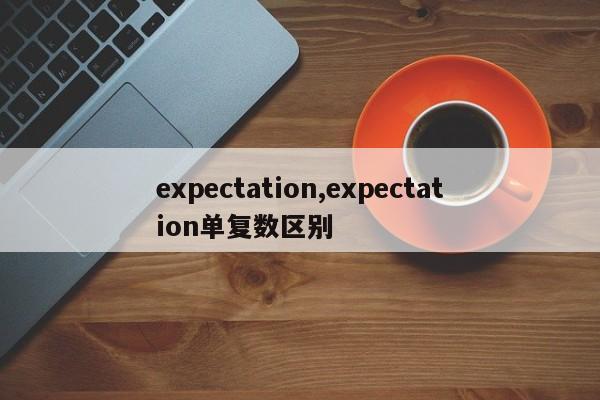 expectation,expectation单复数区别
