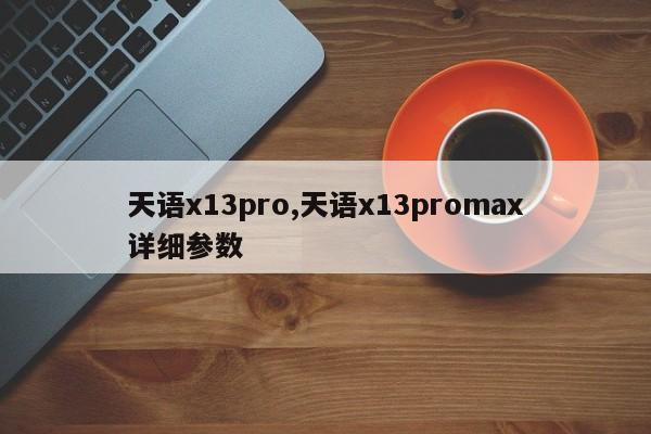 天语x13pro,天语x13promax详细参数