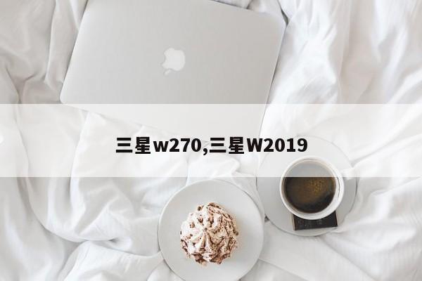 三星w270,三星W2019
