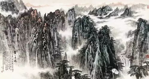 登上黄山，水墨画之保守的发现