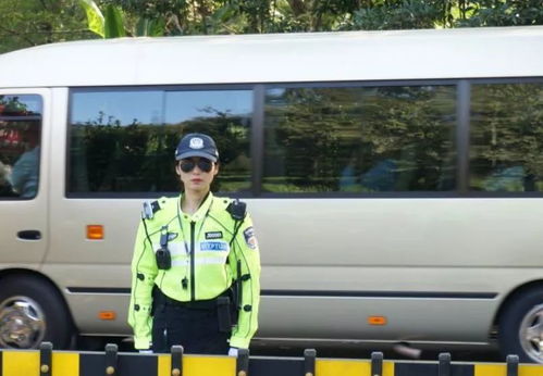 杭州一执勤女骑警神似贾静雯，美丽与责任的完美结合