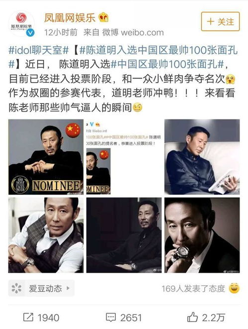 2024全球最帅一百张面孔的魅力与解读