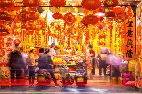 花灯一点，年味满满的春节盛景