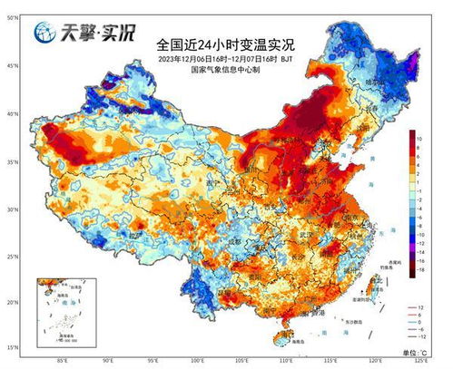 暴跌20℃，大回暖后的气温大跳水现象解析