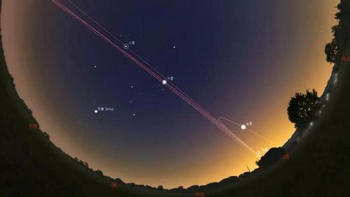 一起共赏七星连珠的奇妙之夜