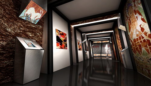 复古展馆设计效果图 复古展馆设计效果图