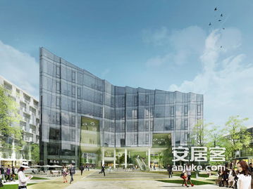 万科沿街商铺设计效果图片，商业空间的创新与未来之美