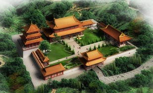 寺庙公园设计效果图 寺庙公园设计效果图大全 
