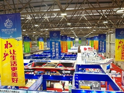 水展新篇章，精美水产展示厅设计图片欣赏