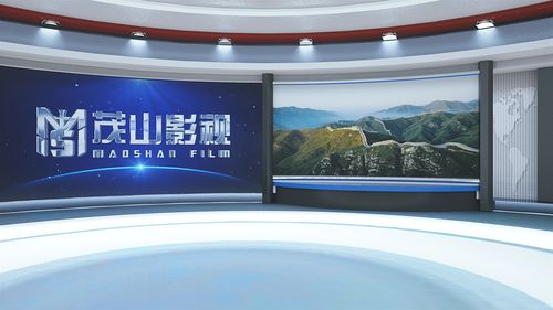 演播室生活背景设计图片