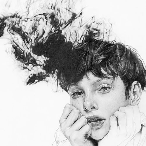 发型设计素描设计图案图片