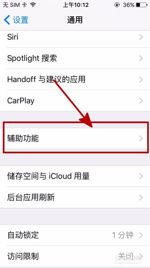iPhone设置Home代替键的方法，iPhone设置Home代替键的方法