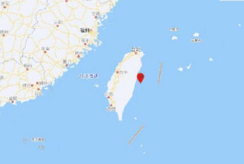 台湾花莲县海域发生5.7级地震